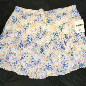 Women's Floral Skort